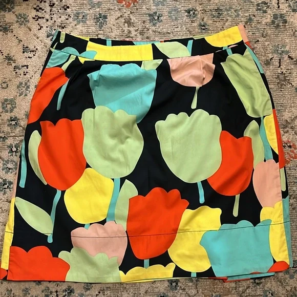 NWOT Anthropologie Cotton Tulip Skirt Pockets! fei Size 8 - Picture 13 of 15